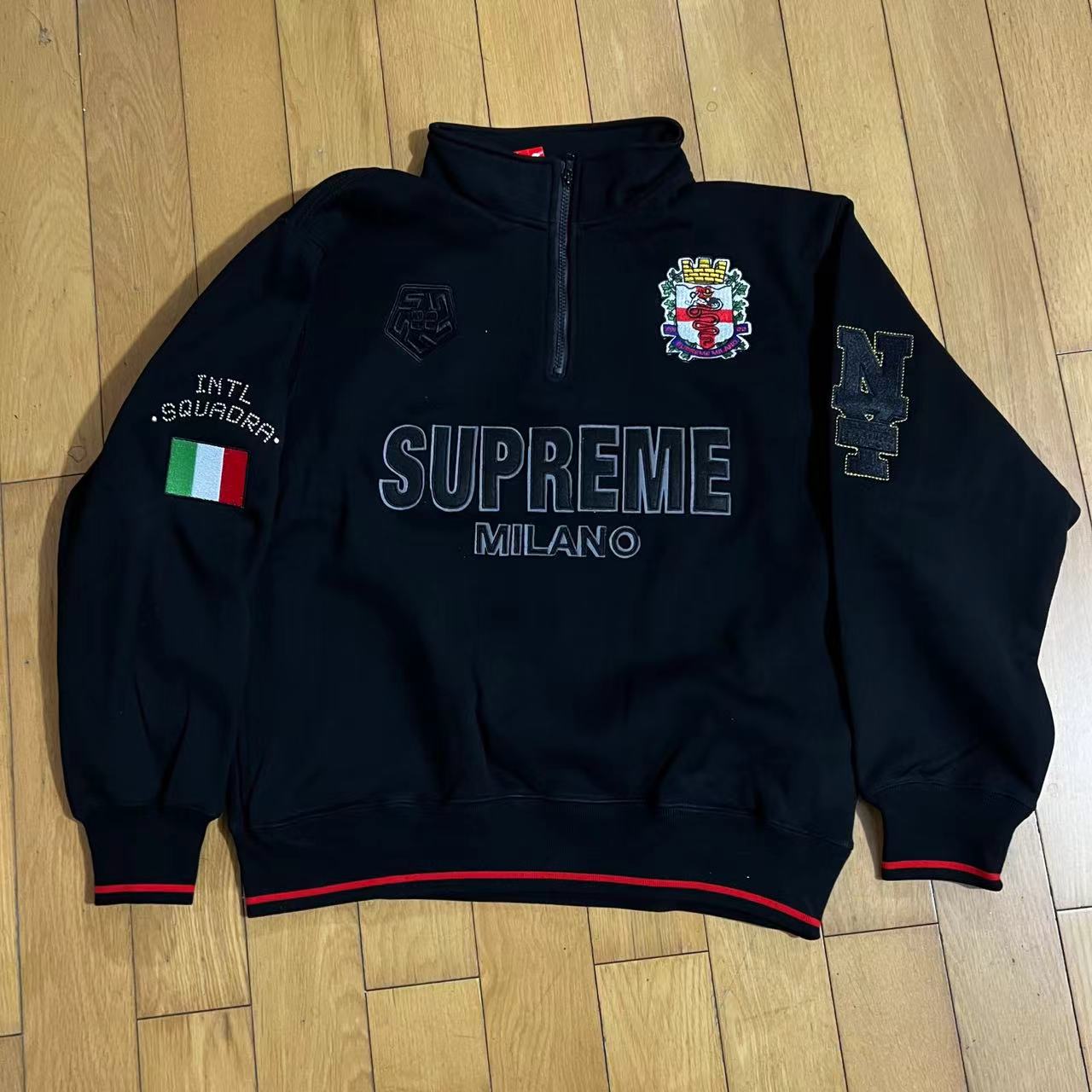 Supreme Milano half zip Pullover