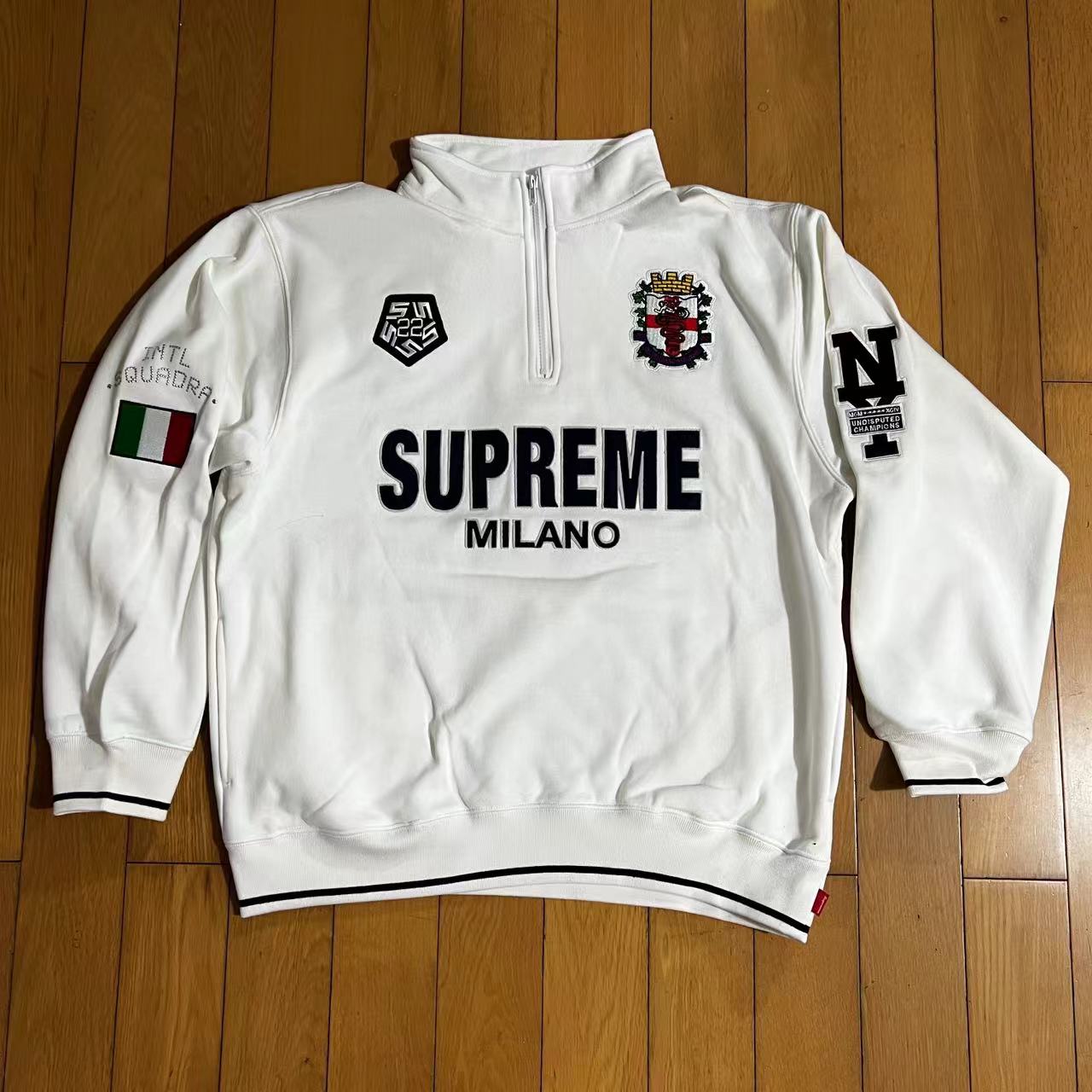 Supreme Milano half zip Pullover