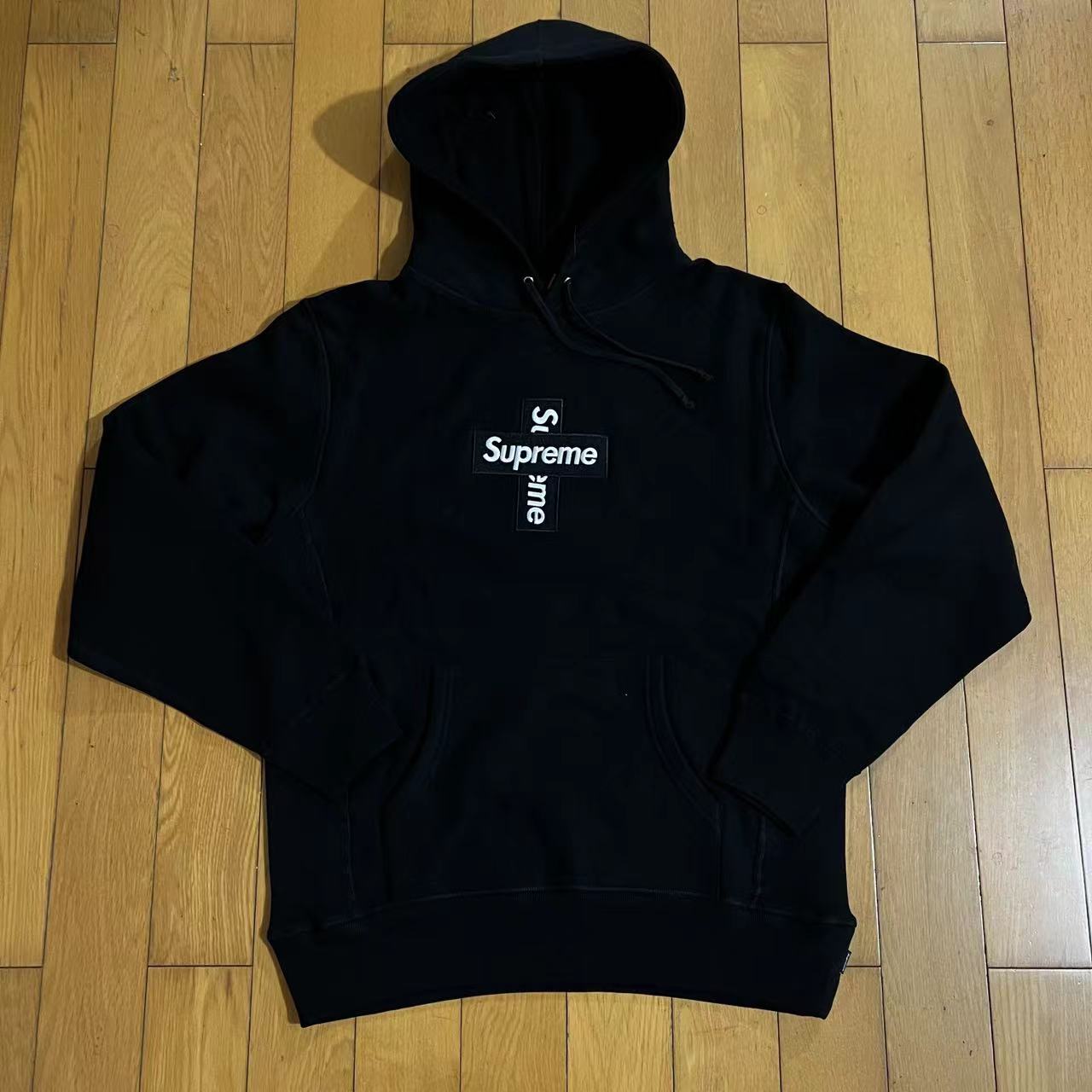 Supreme CROSS BOX LOGO HOODED SWEATSHIRT