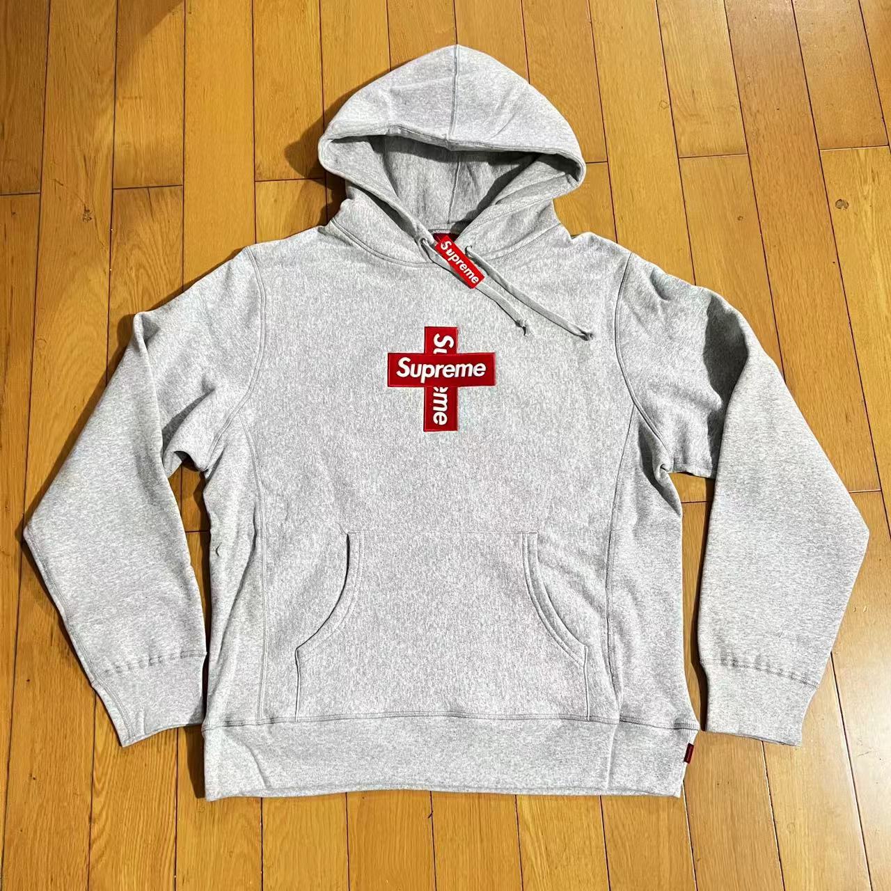 Supreme CROSS BOX LOGO HOODED SWEATSHIRT