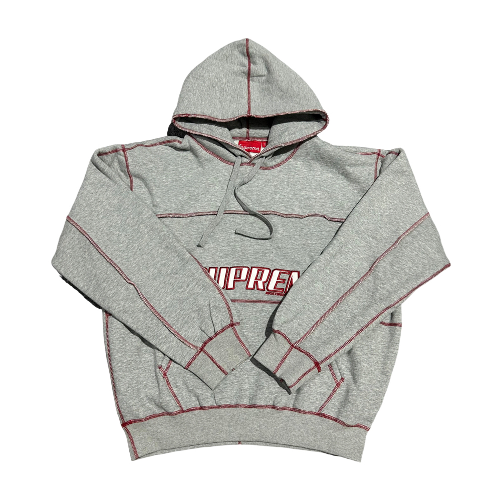 Supreme Drill Coverstitch hoodie