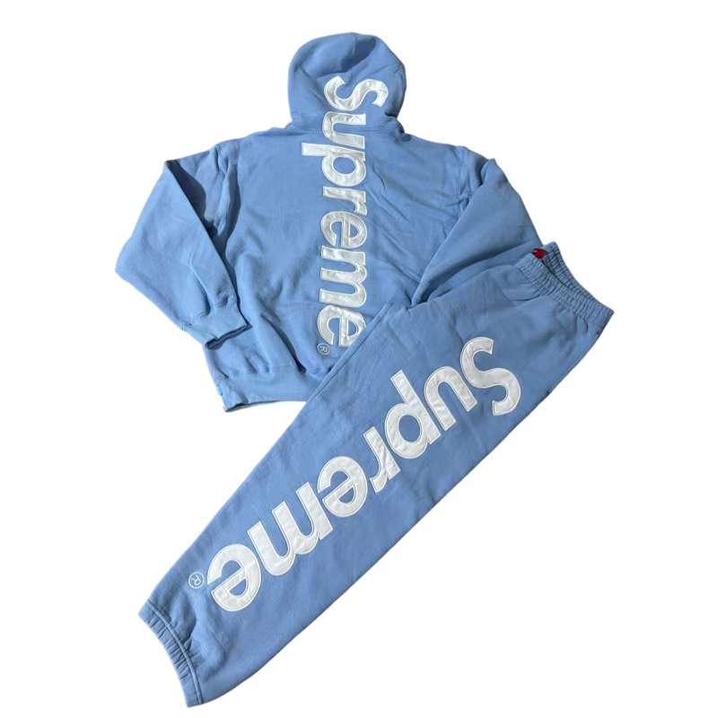 Supreme Satin Applique tracksuit