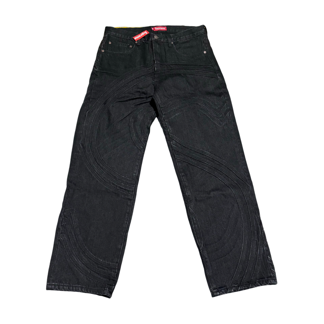 Supreme S logo jeans