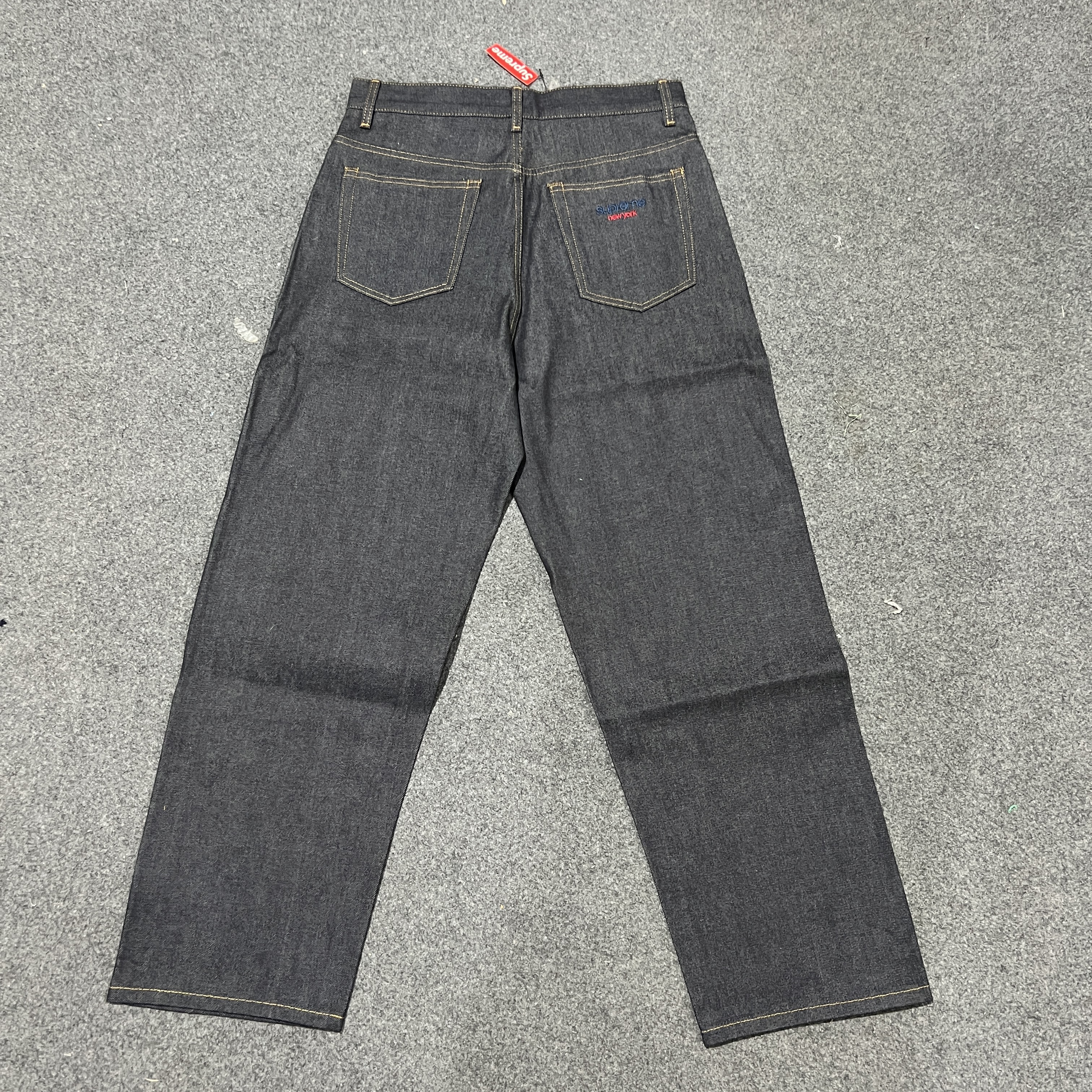 Supreme baggy jeans hot color