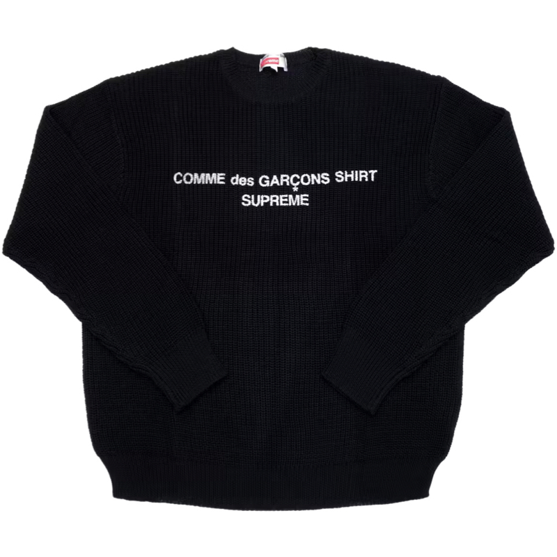 CDG x Supreme Knit