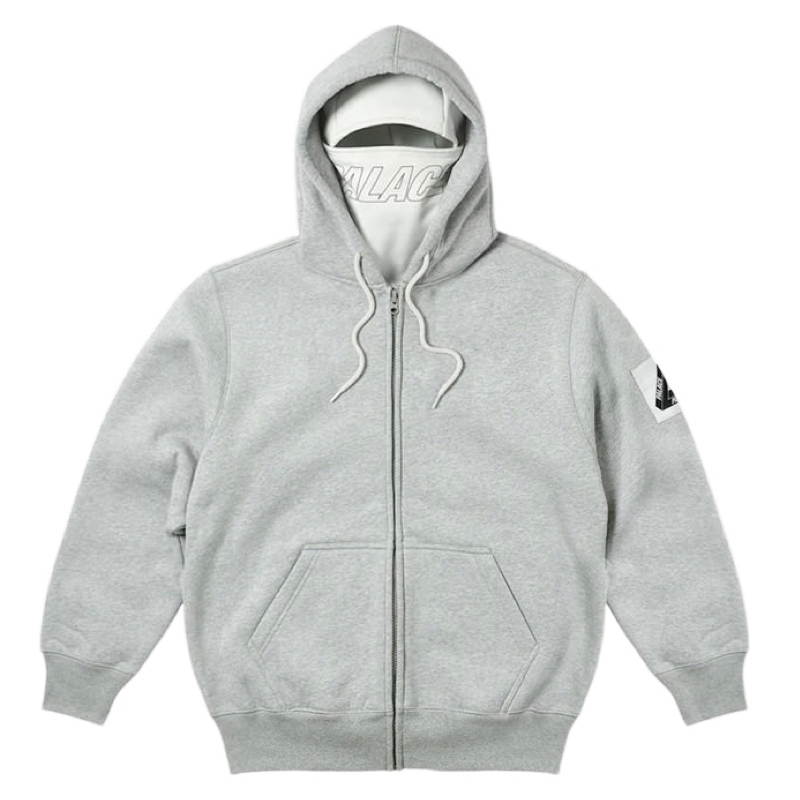 PALACE FACEMASK ZIP UP HOODIE