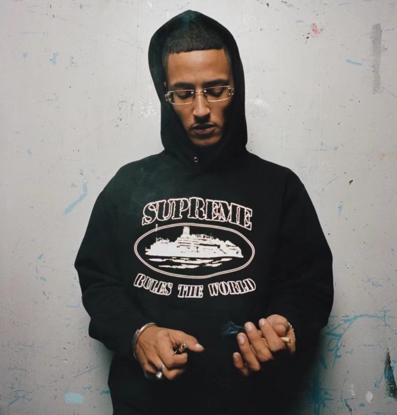 Supreme x Corteiz Hoodie