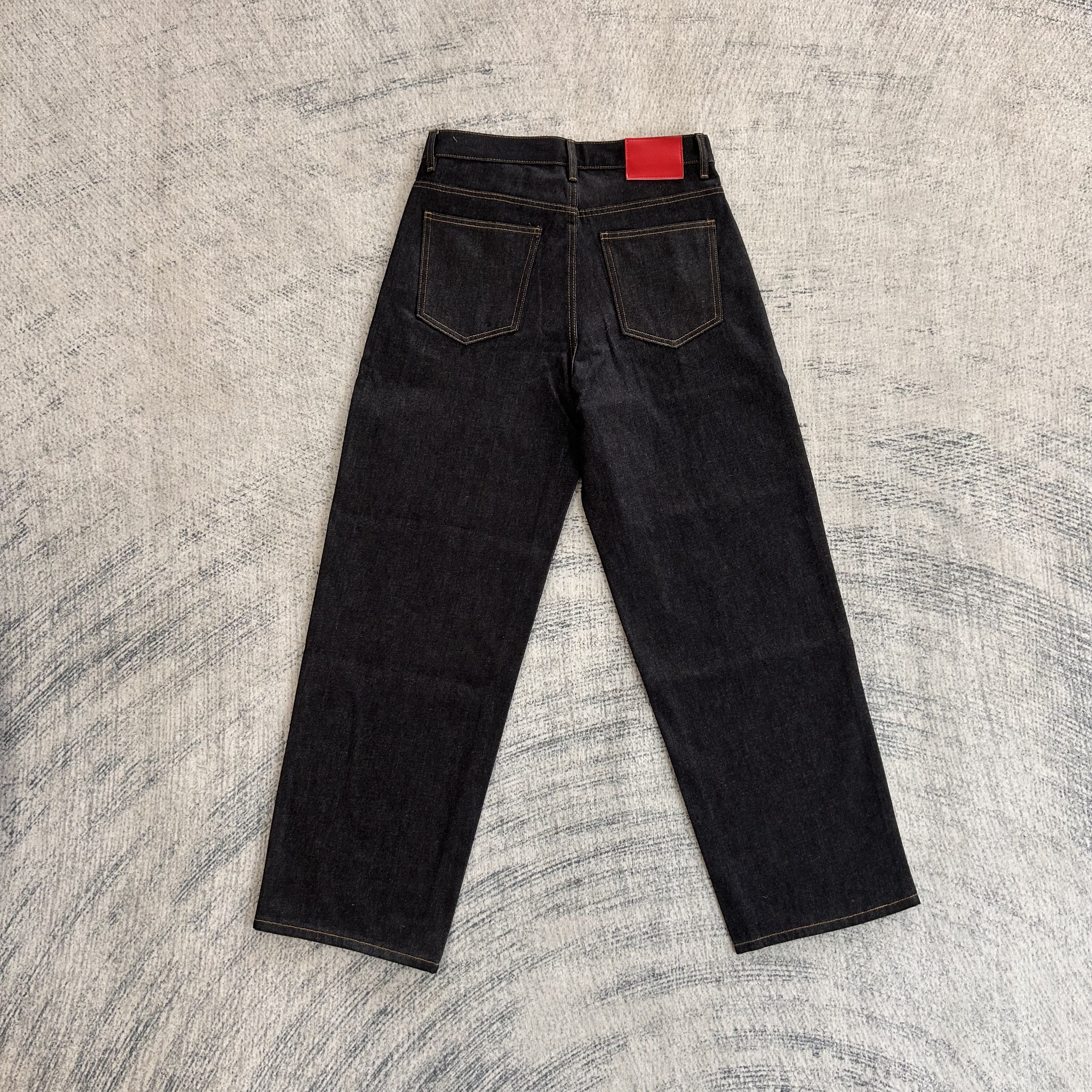 Blank Jeans black raw denim 13.5oz